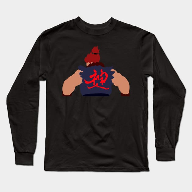 Akuma Super Long Sleeve T-Shirt by QuickSpooked